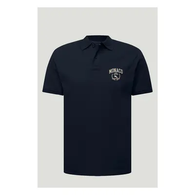 Polo Tričko Slim Fit, Barva Modrá, s Potiskem Monaco Prestige Club 95209682