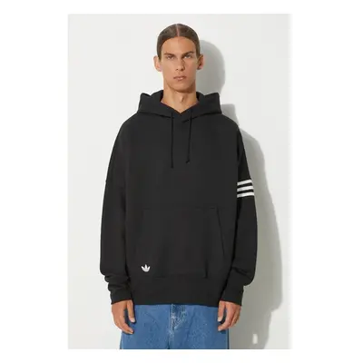 Mikina adidas Originals Neuclassics C Hoodie pánská, černá barva, s 97962914