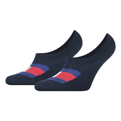 Tommy Hilfiger Socks - TH MEN FOOTIE 2P FLAG dark blue 95271966