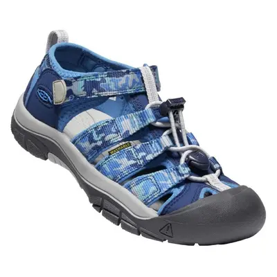 Keen Jr Newport H2 Camo/Bright Cobalt 27-28 95995316