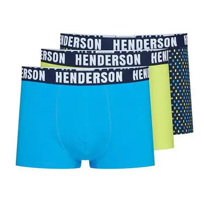 3pack boxerek Henderson Jet modré, zelené a barevné 97599526