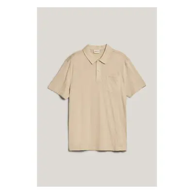 POLOKOŠILE GANT NEPS TEXTURE POLO SILKY BEIGE 92707377