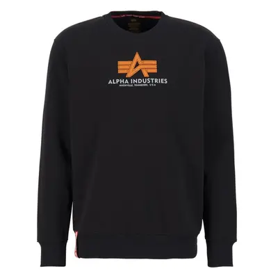 ALPHA INDUSTRIES Mikina stříbrně šedá / oranžová / černá 96935565