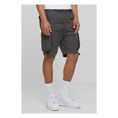 Urban Classics Pánské kraťasy Double Pocket Cargo Shorts - šedé 91377797