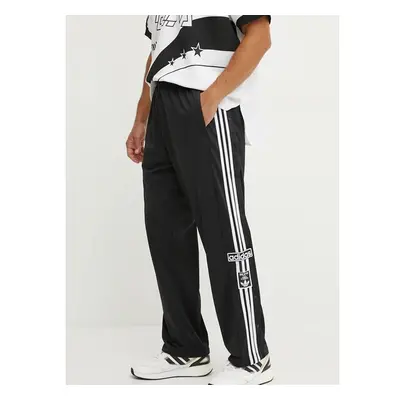 Tepláky adidas Originals Adibreak černá barva, s aplikací, IW3482 99027215