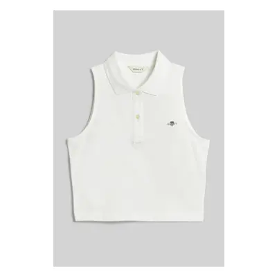 POLOKOŠILE GANT PIQUE TANK TOP WHITE 90826119