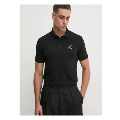 Polo tričko Karl Lagerfeld černá barva, 544221.745024 99019544