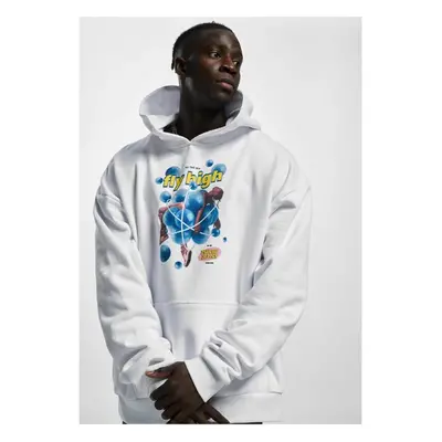 Mister Tee Psychadellic Heavy Oversize Hoody bílá 99064789