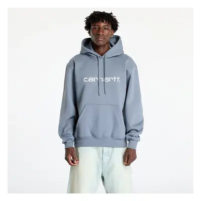 Mikina Carhartt WIP Hooded Carhartt Sweat UNISEX Dove Grey/ Wax 96362040