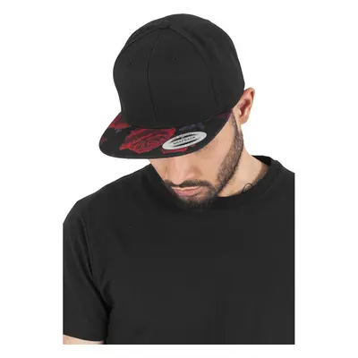 Flexfit Růže Snapback blk/red 87555872