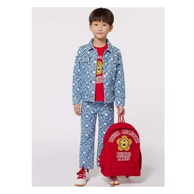 Dětská bunda Kenzo Kids modrá barva, K60631 96305399