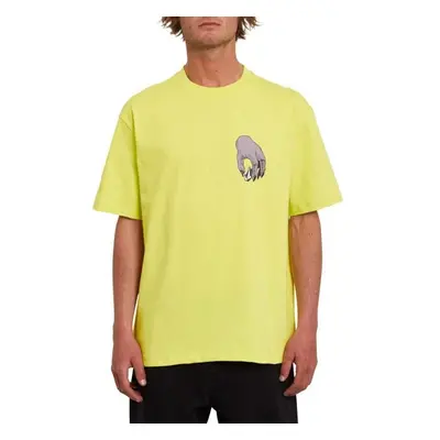 Volcom TRIKO VOLCO Stone Grab Lse S/S - žlutá - 70597370