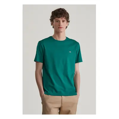 TRIČKO GANT REG SHIELD SS T-SHIRT DEEP FOREST GREEN 96191570