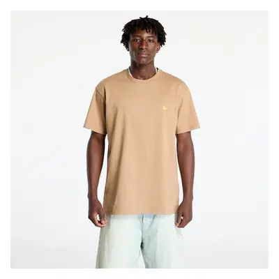 Tričko Carhartt WIP Chase Short Sleeve Tee UNISEX Peanut/ Gold XS 96362033