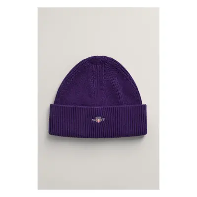 ČEPICE GANT SHIELD COTTON BEANIE PANSY PURPLE 92977619