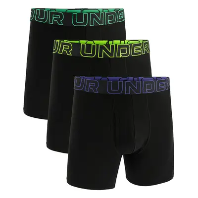 Boxerky Under Armour M Perf Cotton 6in 3-Pack Black S 95487655