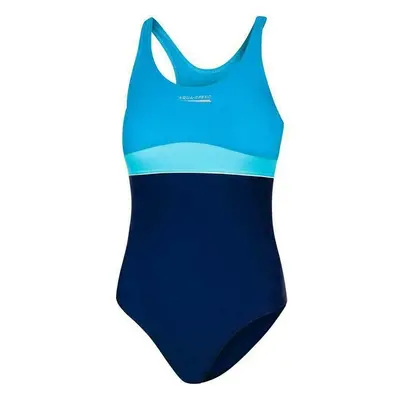 AQUA SPEED Kidss Swimming Suit Emily Navy Blue 99064138