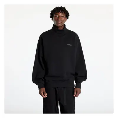 Svetr Carhartt WIP Script Mockneck Sweat UNISEX Black XS 96361679