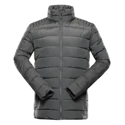 Pánská hi-therm bunda ALPINE PRO GARAT šedá 98112296