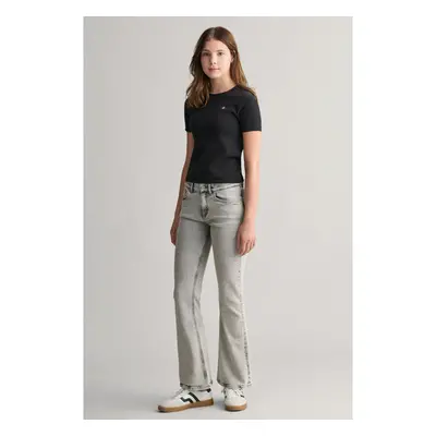 DŽÍNY GANT BOOTCUT JEANS GREY WORN IN 92977568