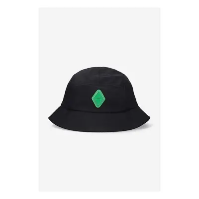 Klobouk A-COLD-WALL* Rhombus Bucket Hat černá barva, ACWUA155-BLACK 84016517