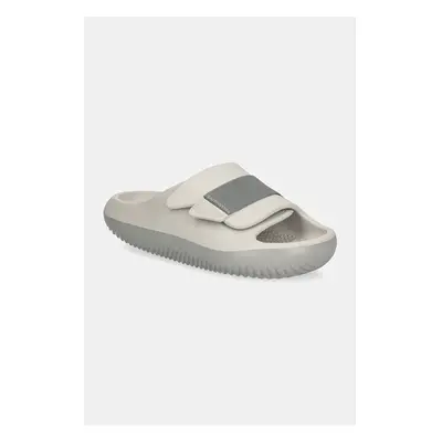 Pantofle Crocs Mellow Luxe Recovery Slide šedá barva, 209413.1FT 97846402