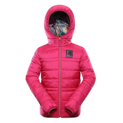 Dětská oboustranná bunda hi-therm ALPINE PRO EROMO růžová 98844815