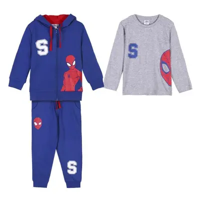 TRACKSUIT COTTON BRUSHED 3 PIECES SPIDERMAN 99099925