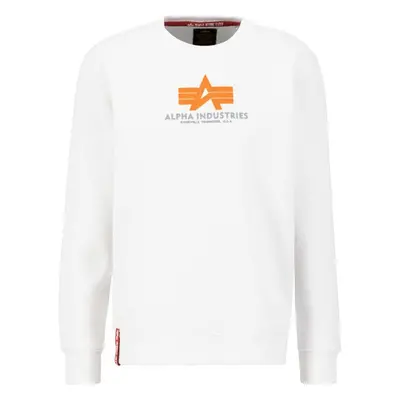 ALPHA INDUSTRIES Mikina šedá / oranžová / bílá 96935570