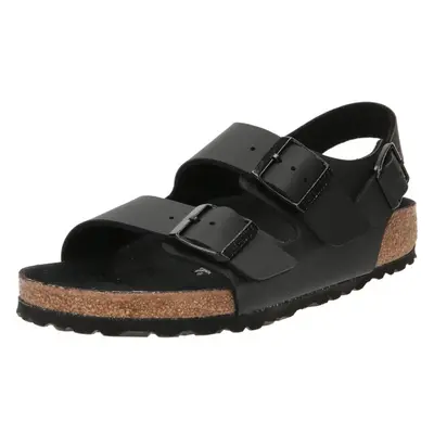 BIRKENSTOCK Sandály Milano černá 84045047