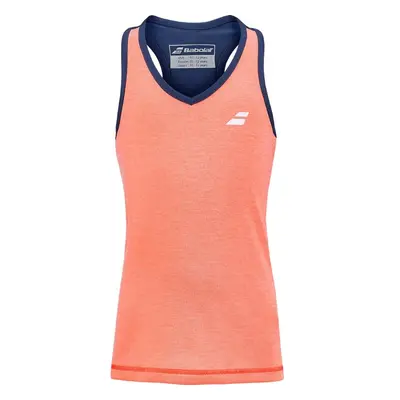 Dívčí tílko Babolat Play Tank Top Fluo Strike 12 - 14 let 99102182