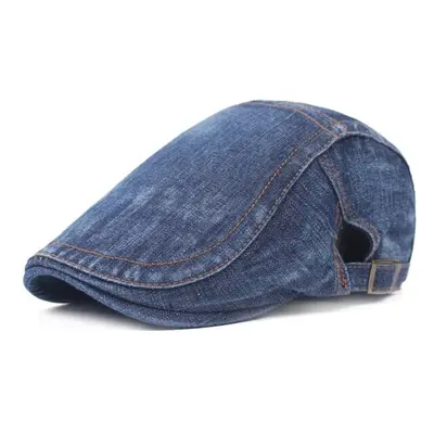 Pánský baret Jeans Tm.Modrá 69294577