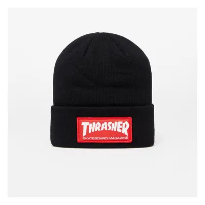 Čepice Thrasher Skate Mag Patch Beanie Black Universal 87320568