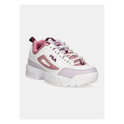 Sneakers boty Fila DISRUPTOR F růžová barva, FFT0121 98697594