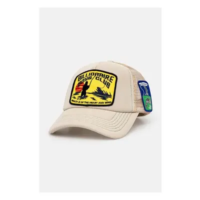 Kšiltovka Billionaire Boys Club Catch And Reel Trucker béžová barva, s 96318090