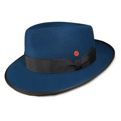 Modrý klobouk Fedora Bogart - Mayser - Mio 98736192