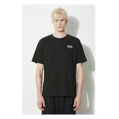 Bavlněné tričko Kenzo Bicolor KP Classic T-Shirt černá barva, s 91076213