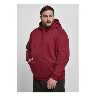 Urban Classics Prázdná Hoody vínová 91337233