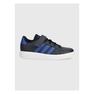 Dětské sneakers boty adidas GRAND COURT 2.0 EL tmavomodrá barva 85131995