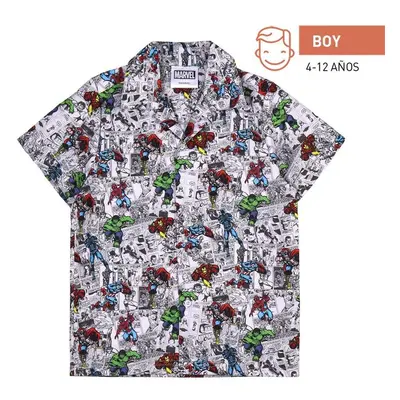 SHORT SHIRT POPELIN MARVEL 99099899