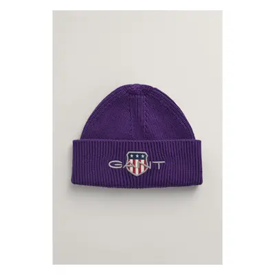 ČEPICE GANT ARCHIVE SHIELD BEANIE PANSY PURPLE 92977589