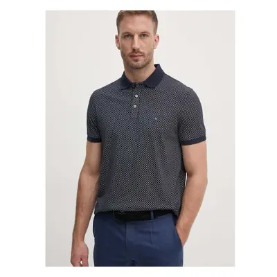 Bavlněné polo tričko Tommy Hilfiger tmavomodrá barva, MW0MW33196 98058908