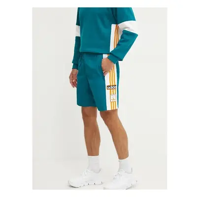 Kraťasy adidas Originals Adibreak Shorts pánské, tyrkysová barva, 99027220