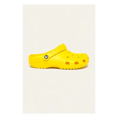 Pantofle Crocs Classic žlutá barva, 207431 84019607