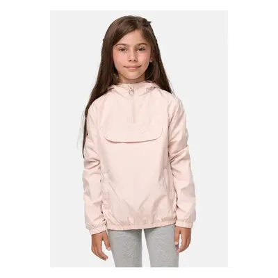 Urban Classics Dívčí bunda Basic Pullover světle růžová 91334075