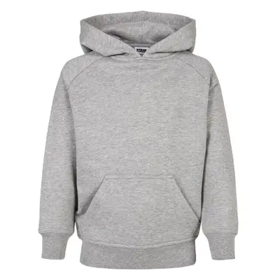 Urban Classics Boys Blank Hoody šedá 91364563