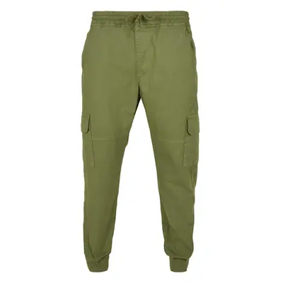 Urban Classics Vojenské jogg kalhoty newolive 91270952