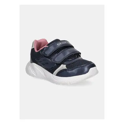 Dětské sneakers boty Geox SPRINTYE stříbrná barva 98721204