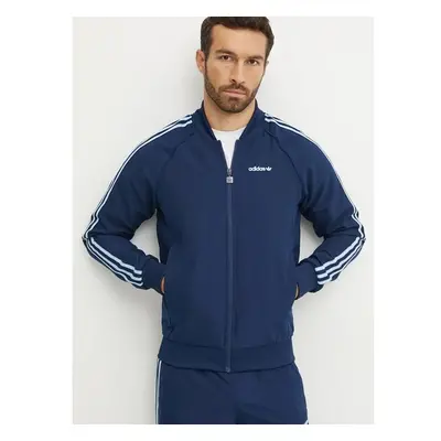 Mikina adidas Originals pánská, tmavomodrá barva, aplikací, IX9626 99027217