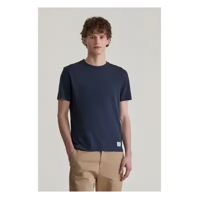 TRIČKO GANT WASHED SS TSHIRT EVENING BLUE 96191866